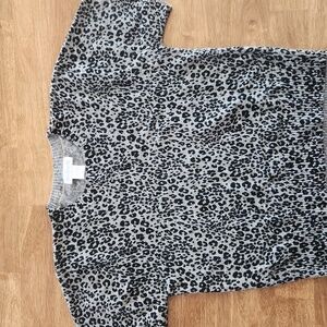 Pierre Cardin Animal Print Knit Top